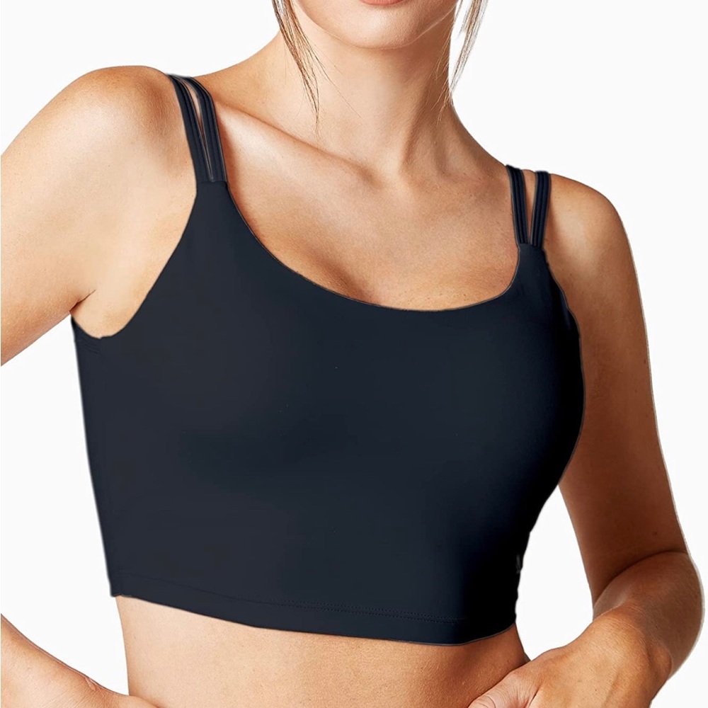 Long line sports bra